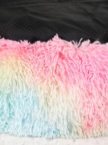 1 Miếng Sang trọng Cầu vồng Màu sắc Ấm áp & Thoáng khí Tất cả các mùa Giường thú cưng , Thích hợp Đối với Nhỏ/Trung bình/Lớn Chó Và Mèo - Nhiều màu - Xem 8