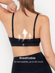 GLOWMODE FeatherFit™ Convertible Strap Sports Bra Fall Winter
