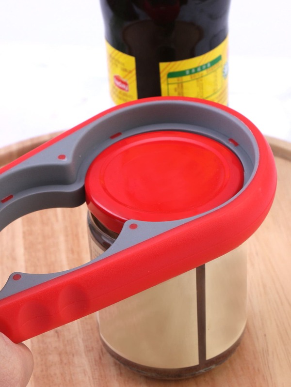 1pc Multifunctional 4in1 Jar Opener, Jar Gripper, Lid Opener, Can Opener, Bottle Opener For 1pc Multifunctional 4in1 Jar Opener, Jar Gripper, Lid Opener, Can Opener, Bottle Opener For