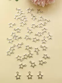 40 pièces/set Pendentif DIY En Alliage Étoile