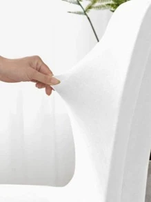 1pc Plain Stretchy Chair Slipcover