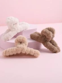 3 cái Vuốt tóc chắc chắn cho bé gái mới biết đi - Nhiều màu - Xem 1