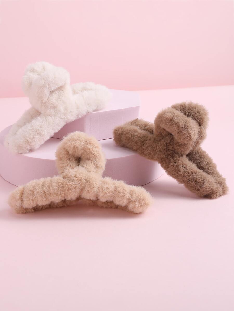 3 cái Vuốt tóc chắc chắn cho bé gái mới biết đi - Nhiều màu - Xem 1