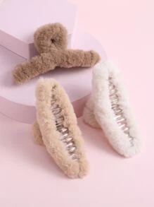 3 cái Vuốt tóc chắc chắn cho bé gái mới biết đi - Nhiều màu - Xem 4