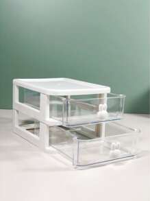 1pc Rabbit Decor Storage Box