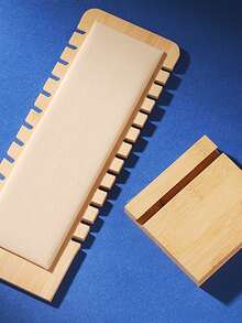 1 pieza Estante de almacenamiento de joya de madera - Multicolor - Ver 4