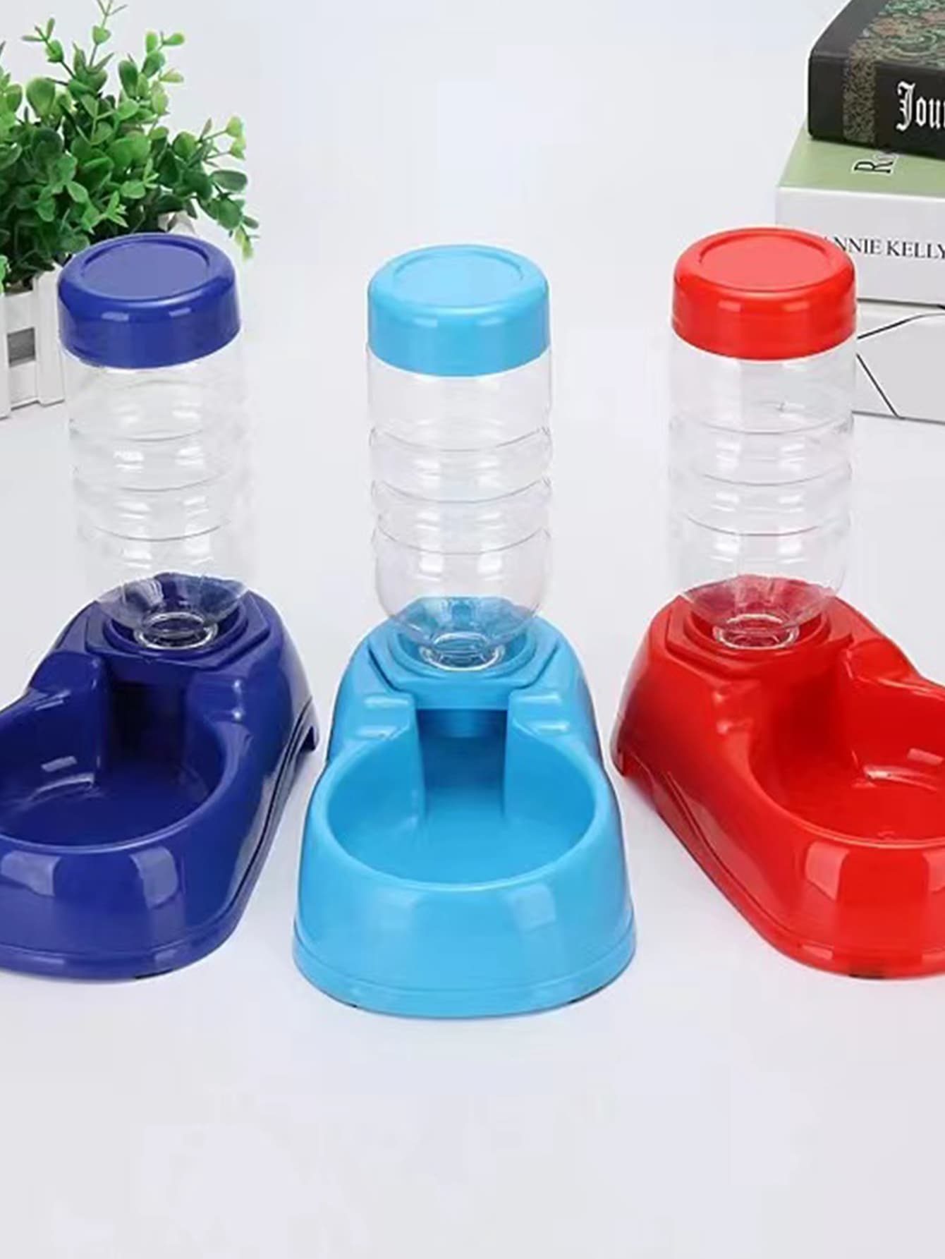 1入組隨機色寵物飲水器 - 彩色 - 查看 1