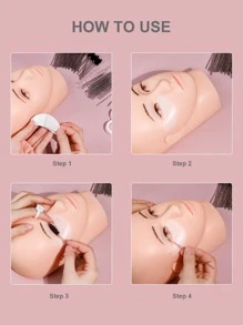 Eyelash Extension Kit, Lash Extension Practice Kit With Eyelash Grafting Training Tools 5pcs - Multicolor - View 3