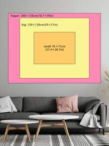 1pc Forest Print Tapestry, Modern Hanging Blanket For Living Room And Bedroom, Flag For Room, Room Decor, Tapestry, Wall Decor, Wall Art ,Room Stuffs, Flags For Room, Home Decor, Wall Tapestry