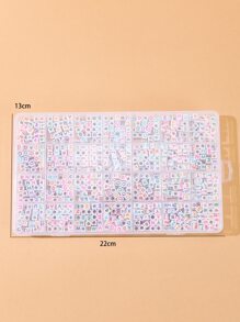 1 hộp Chi tiết chữ cái Phụ kiện trang sức DIY - Nhiều màu - Xem 5