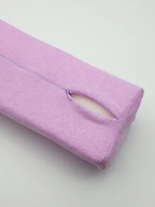 Soft Nail Art Cushion Hand Rest Pillow Half Column Nail Art Design Manicure Table Mat Arm Wrist Hand Rest Sponge Armrest Salon Hand Pillow Holder Purple - Purple - View 5