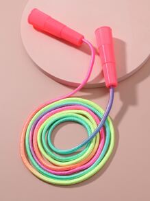 1pc Ombre Skipping Jump Rope Gym Accessories - Pink - View 1