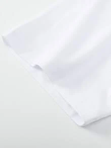 Manfinity LEGND 男士老鷹印花T恤 - 白色 - 查看 3