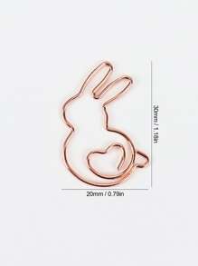 5入組兔子設計迴紋針