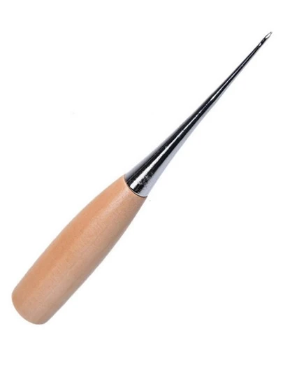 1入組木柄DIY縫紉錐