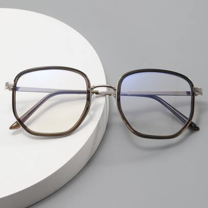 Geometric Frame Eyeglasses