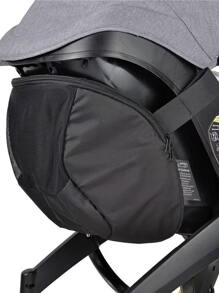 1 pieza Bolsa de almacenaje carrito de bebé - Negro - Ver 2
