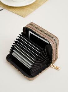 钱包 小钱包 拉链钱包 全拉链钱包 生日礼物 日常礼物 送给朋友 妈妈的礼物 带卡夹 多功能 PU 皮革 男士 休闲 可爱 学生用 卡夹钱包 名片夹 信用卡夹 女士 女士钱包 迷你钱包 钱包 卡片钱包