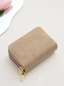 钱包 小钱包 拉链钱包 全拉链钱包 生日礼物 日常礼物 送给朋友 妈妈的礼物 带卡夹 多功能 PU 皮革 男士 休闲 可爱 学生用 卡夹钱包 名片夹 信用卡夹 女士 女士钱包 迷你钱包 钱包 卡片钱包