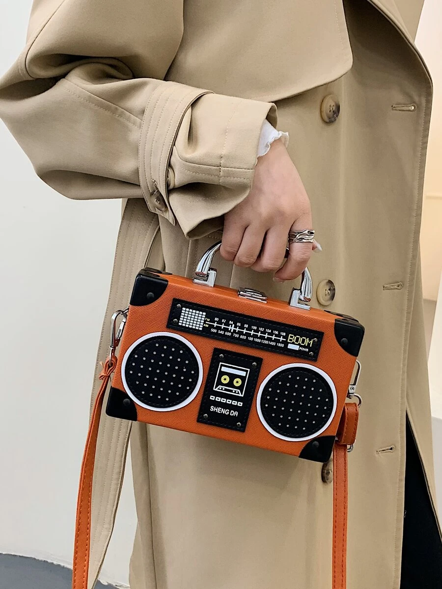 Mini Radio Design Box Bag | SHEIN USA