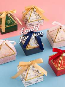 Cutie cadou cu slogan grafic 10 buc - Multicolor - Vizualizare 4