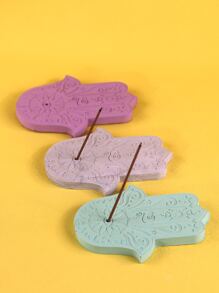 1pc Hamsa Hand Design DIY Silicone Mold - White - View 3