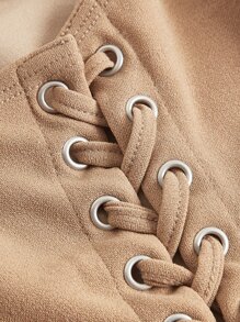 SHEIN MOD 側邊綁帶背心上衣