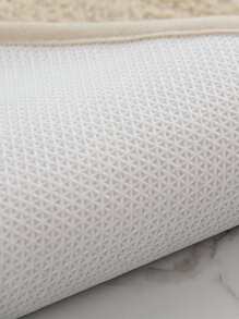 1 tấm thảm cửa màu nâu, tấm thảm ngoài trời trong nhà polyester tối giản cho gia đình - Cà phê nâu - Xem 3