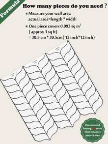 4 piezas Calcomanía de pared con patrón geométrico impermeable cocina moderno de mascota cocina para casa