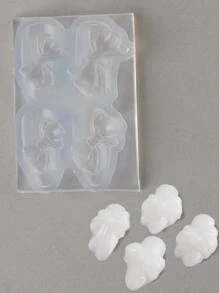 FULL BEAUTY 1pc Bow Design Nail Art Mold - Clear - View 3