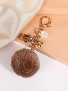 流苏装饰 绒球 包包饰品 包包配饰 礼品 礼品配饰 少女装饰 女士 大学生 新手和白领人士 汽车配饰 女士钥匙扣 饰品 学校用品 教师礼物 返校 教师配饰 毛绒钥匙扣 - 彩色 - 查看 4