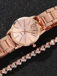 Bộ Đồng hồ Tim - Hoa hồng vàng - Xem 4