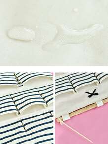Họa Tiết Sọc Treo Tường Túi Bảo Quản, 8 Lưới Linen Treo Sắp Xếp Lưu Trữ Cho Tường Cửa Nhà Tắm Phòng Ngủ - Nhiều màu - Xem 3