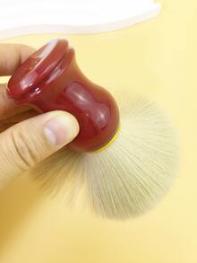 1pc Handheld Beard Brush - Multicolor - View 5