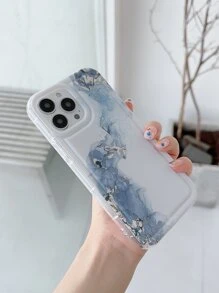 Marble Pattern Phone Case - Multicolor - View 3