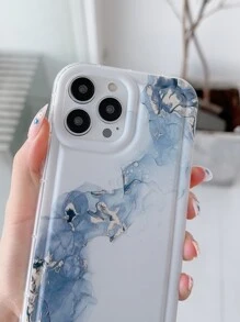 Marble Pattern Phone Case - Multicolor - View 4