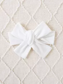 Baby Girl Floral Embroidery Cami Romper & Accessory Headband - White - View 3