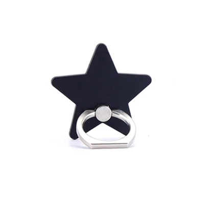 1 件星形设计手机指环支架，兼容 、Android 手机，生日、家人、朋友礼物，指环支架，手机握把，手机配件