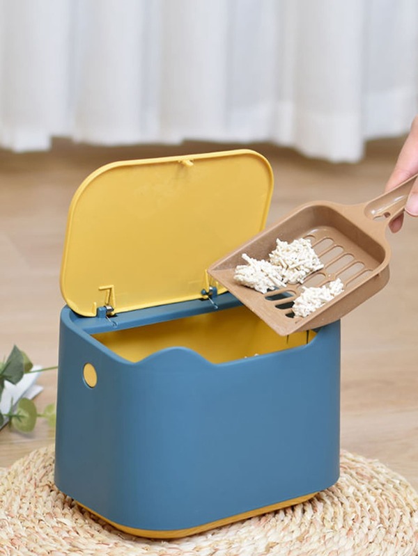 1pc Random Color Pet Trash Can SHEIN UK