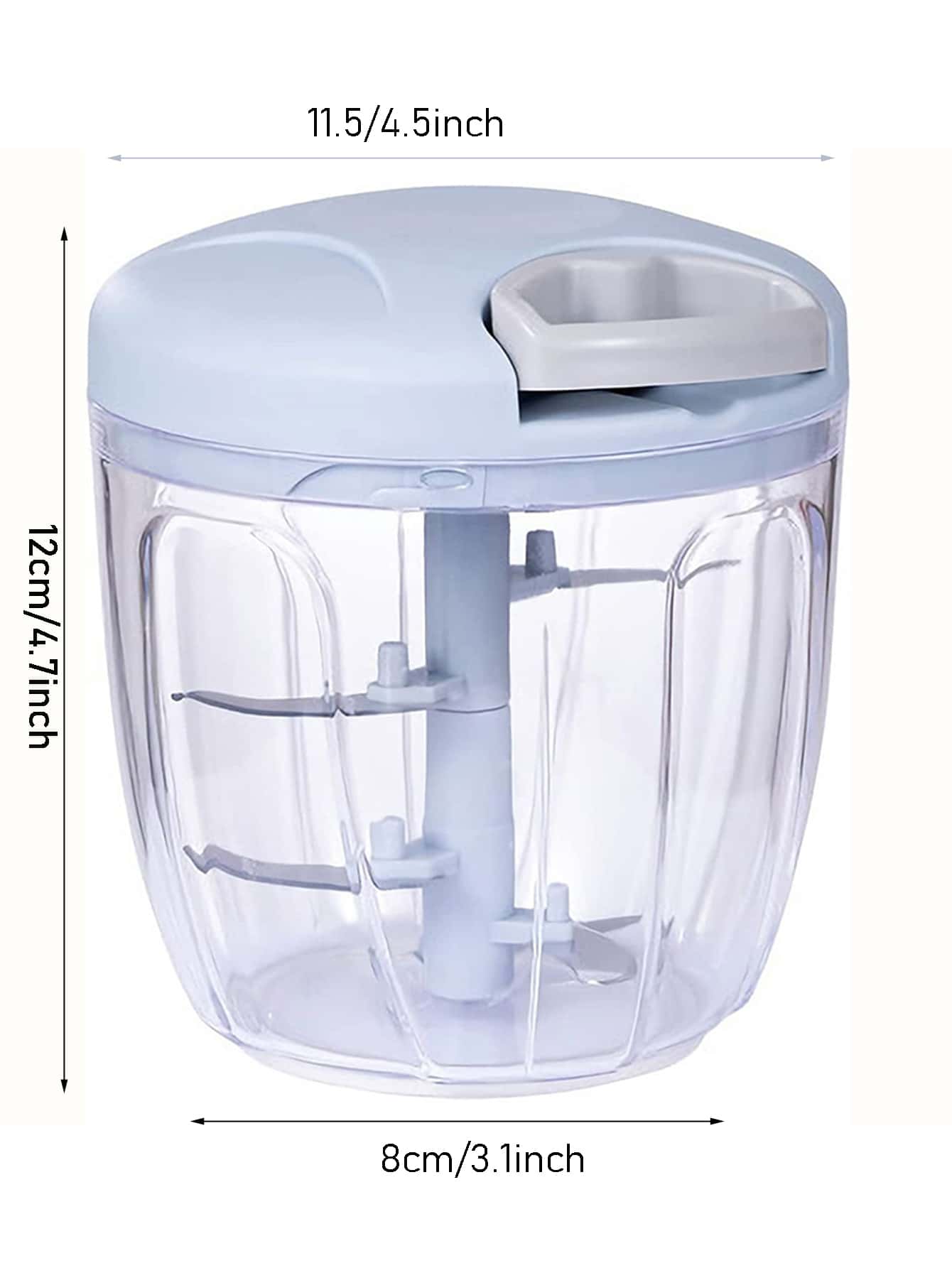 1pc Multifunction Manual Grids Grinder, Large 900ml Multifunction Hand