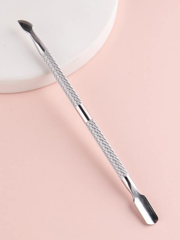 FULL BEAUTY 1 Stück Doppelseitiger Splitter Nagelhautschieber Dead Skin Push Remover Nagelkunst Reiniger Pflegewerkzeug