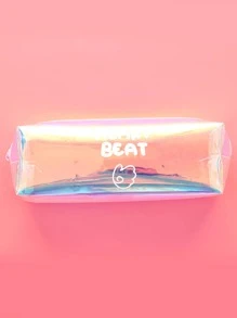 1pc Creative Large Capacity Cool Laser Pen Case - Pink - View 1