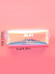 1pc Creative Large Capacity Cool Laser Pen Case - Pink - View 2