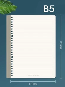 1入組線條圖案活頁紙