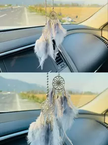 1入組捕夢網設計汽車掛飾 - 查看 4