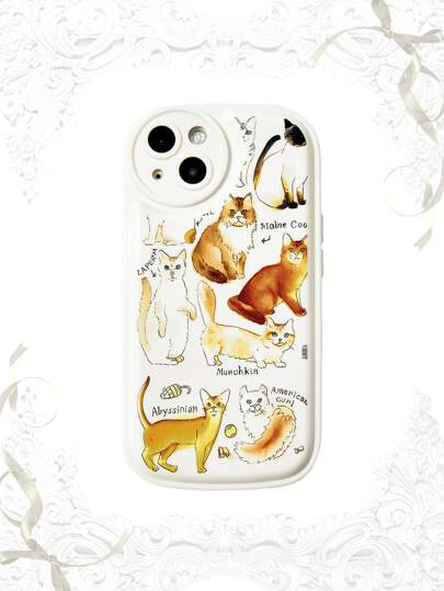 JOLLY by Jiajia Funda para móvil con patrón de gato