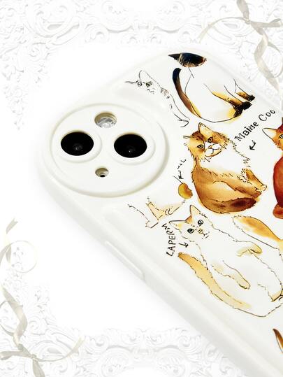 JOLLY by Jiajia Funda para móvil con patrón de gato