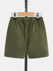 Toddler Boys 2pcs Knot Front Shorts - Multicolor - View 8