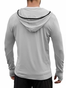 Áo khoác thể thao nam - Xám - Xem 2