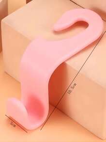 2pcs Multifunction Car Seat Back Hook - Pink - View 3